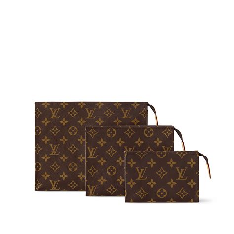 Trio Toiletry Pouch in LV Monogram 